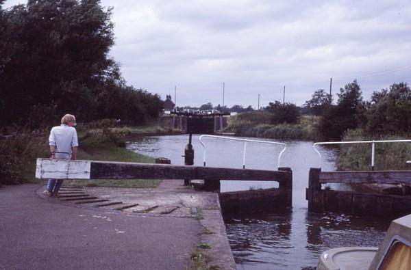 Ascending Stoke Bruerne Lock 18