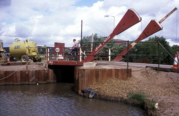 Temporary Lift Bridge