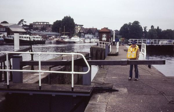 Teddington Skiff Lock