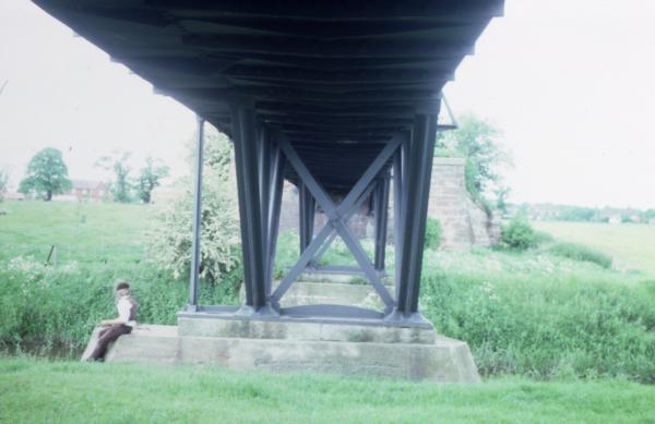 Longdon Aqueduct from under