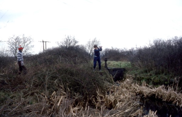 Working at Peaty Lock